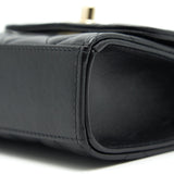 Chanel LAMBSKIN QUILTED MINI TRENDY CC CHAIN WALLET BLACK