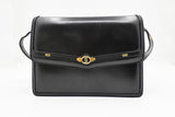 Gucci Shoulder Bag in Black Leather