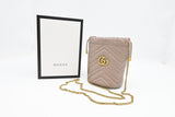 Gucci Mini Bucket Bag in Clay Quilted Leather