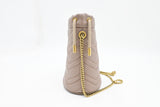 Gucci Mini Bucket Bag in Clay Quilted Leather