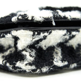 Chanel Houndstooth Tweed Wallet On Chain Black/ White