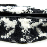 Chanel Houndstooth Tweed Wallet On Chain Black/ White