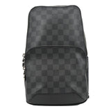 Louis Vuitton Avenue Sling Damier Graphite Backpack Bag Black