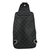 Louis Vuitton Avenue Sling Damier Graphite Backpack Bag Black