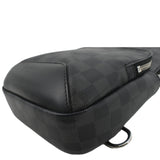 Louis Vuitton Avenue Sling Damier Graphite Backpack Bag Black