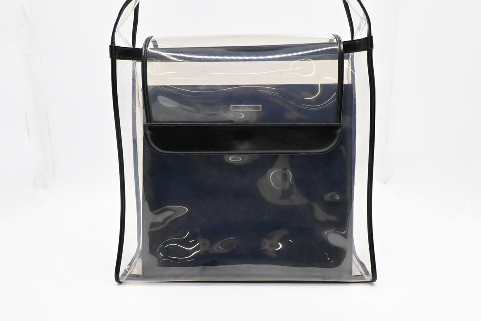 Gucci Shoulder Bag in Clear Vinyl