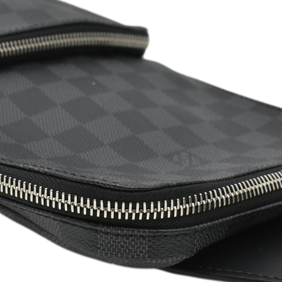 Louis Vuitton Avenue Sling Damier Graphite Backpack Bag Black