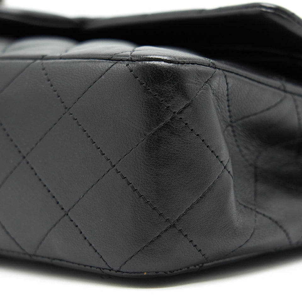 Chanel Classic Double flap Lambskin Black  serial 13
