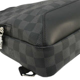 Louis Vuitton Avenue Sling Damier Graphite Backpack Bag Black