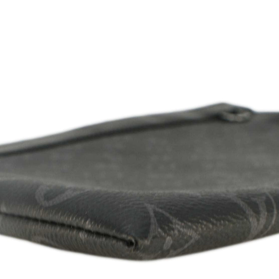 Louis Vuitton Monogram Eclipse Pouch Clutch Bag Black