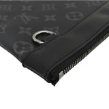 Louis Vuitton Monogram Eclipse Pouch Clutch Bag Black