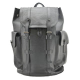 Louis Vuitton Christopher Epi Leather Backpack Bag Black