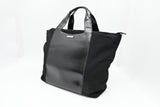 Gucci Tote Bag in Black Canvas & Leather