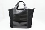 Gucci Tote Bag in Black Canvas & Leather