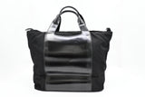 Gucci Tote Bag in Black Canvas & Leather