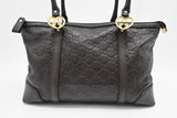 Gucci Handbag in Brown Guccissima Leather