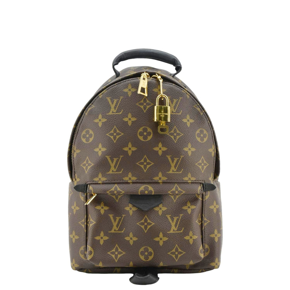 Louis Vuitton Palm Springs PM Monogram Canvas Backpack Brown