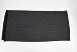 Gucci Scarf in Black & Gray Wool