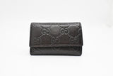 Gucci 6 Key Case in Brown Guccissima Leather
