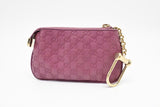 Gucci Key Case in Pink MicroGuccissima Leather