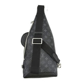 Louis Vuitton Duo Sling Taigarama Backpack Bag Black