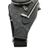 Louis Vuitton Duo Sling Taigarama Backpack Bag Black