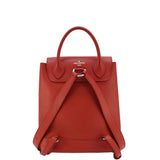 Louis Vuitton Lockme Leather Backpack Bag Poppy