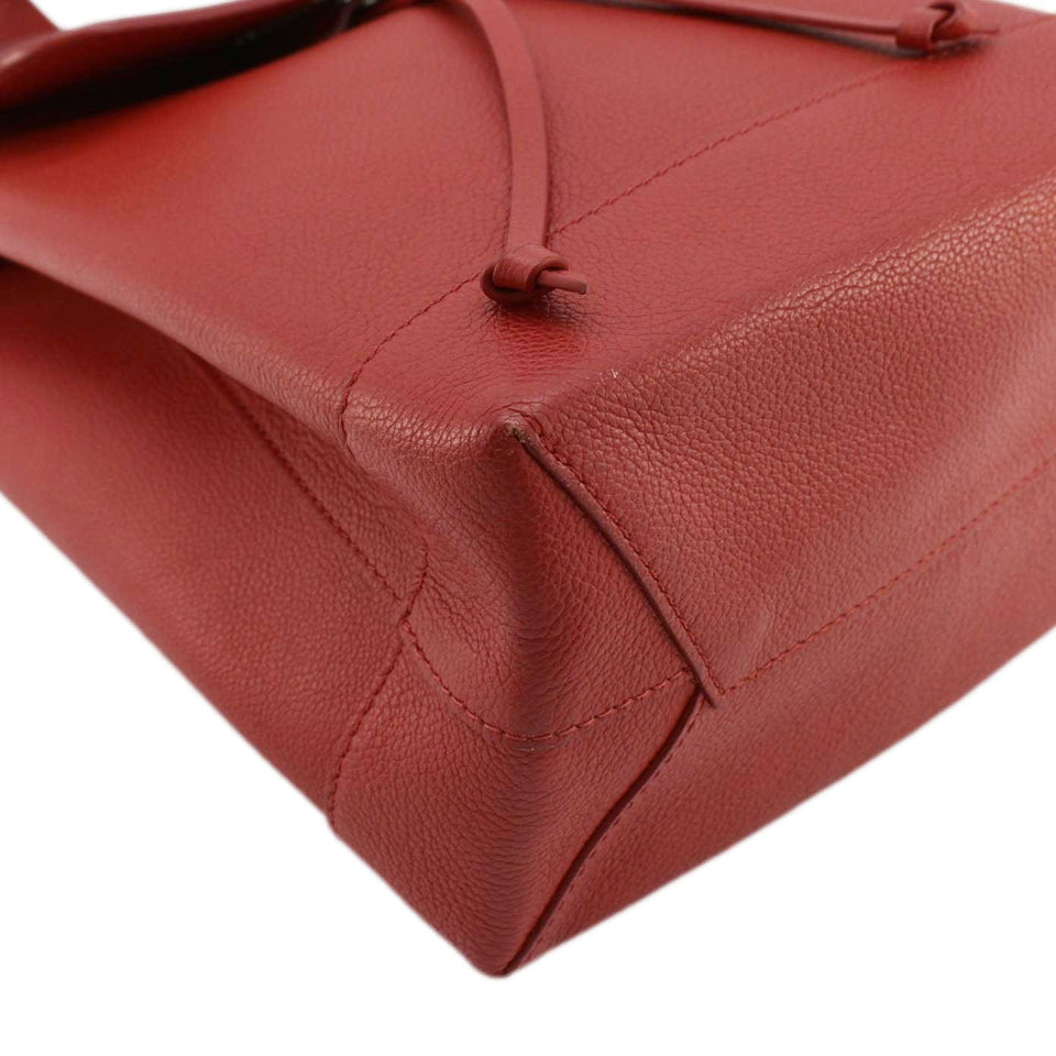 Louis Vuitton Lockme Leather Backpack Bag Poppy