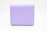 Gucci Double G Medium Wallet in Lilac Leather