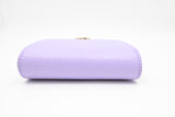 Gucci Double G Medium Wallet in Lilac Leather