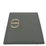 Christian Dior 30 Montaigne Grained Calfskin Leather  Holder Dark Grey