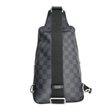 Louis Vuitton Avenue Sling Damier Graphite Backpack Bag Black