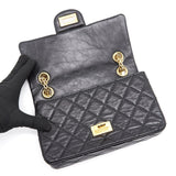Chanel Small 2.55 Reissue Handbag Black L