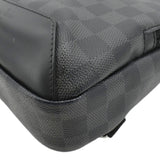 Louis Vuitton Avenue Sling Damier Graphite Backpack Bag Black