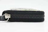 Gucci Zip Around Long Wallet in Blue Blooms GG Supreme Canvas
