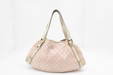 Gucci Abbey Hobo Bag in Pink GG Canvas