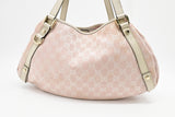 Gucci Abbey Hobo Bag in Pink GG Canvas