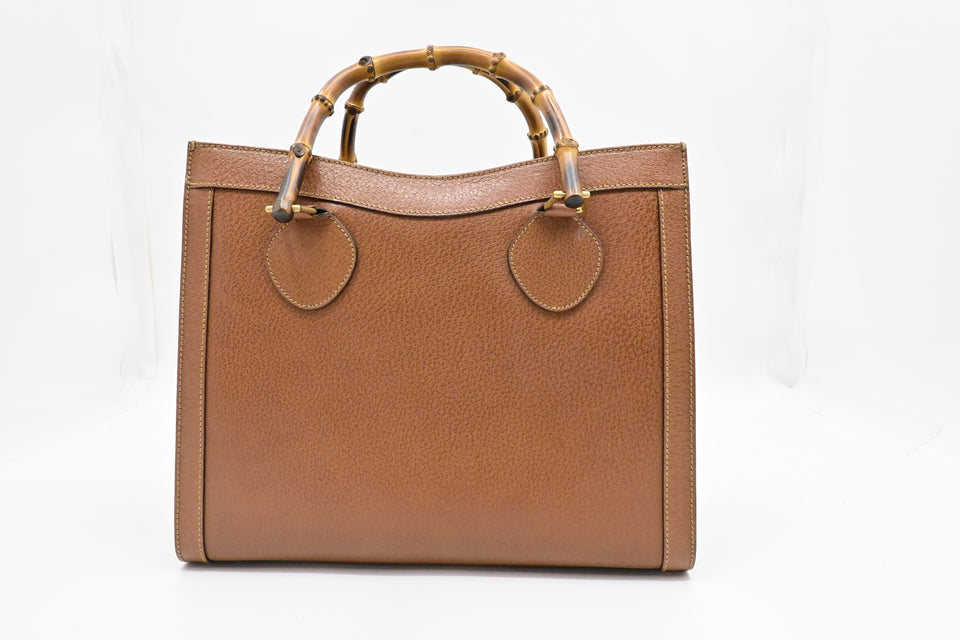 Gucci Medium Diana in Brown Leather