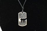 Gucci Virgo Dog Tag Necklace in Sterling Silver