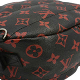 Louis Vuitton Palm Springs Infrarouge Mini Monogram Canvas Backpack Bag Black