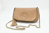 Gucci Soho Crossbody in Light Brown Leather