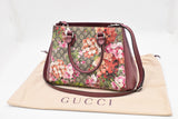 Gucci 2-Way Handbag in Pink Blooms GG Canvas