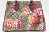 Gucci 2-Way Handbag in Pink Blooms GG Canvas