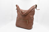 Gucci Hobo Travel Bag in Brown Leather