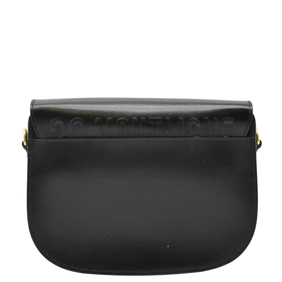 Christian Dior Bobby Medium Calfskin Leather Shoulder Bag Black