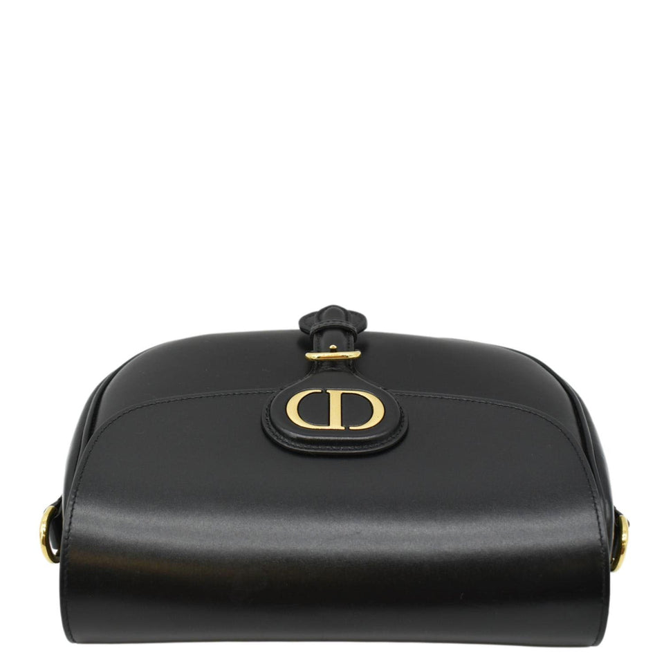 Christian Dior Bobby Medium Calfskin Leather Shoulder Bag Black