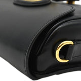 Christian Dior Bobby Medium Calfskin Leather Shoulder Bag Black