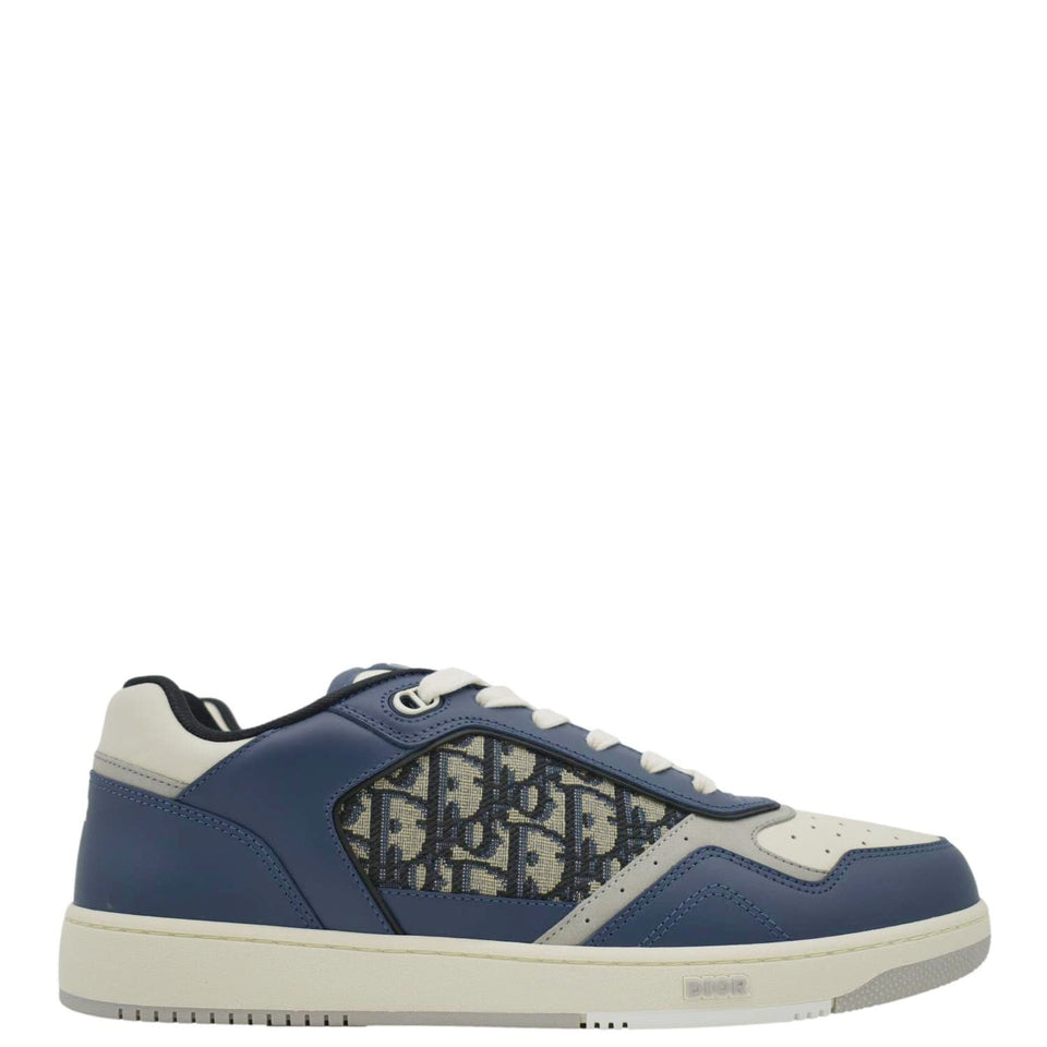 Christian Dior Low-Top Oblique Jacquard Sneaker Grey
