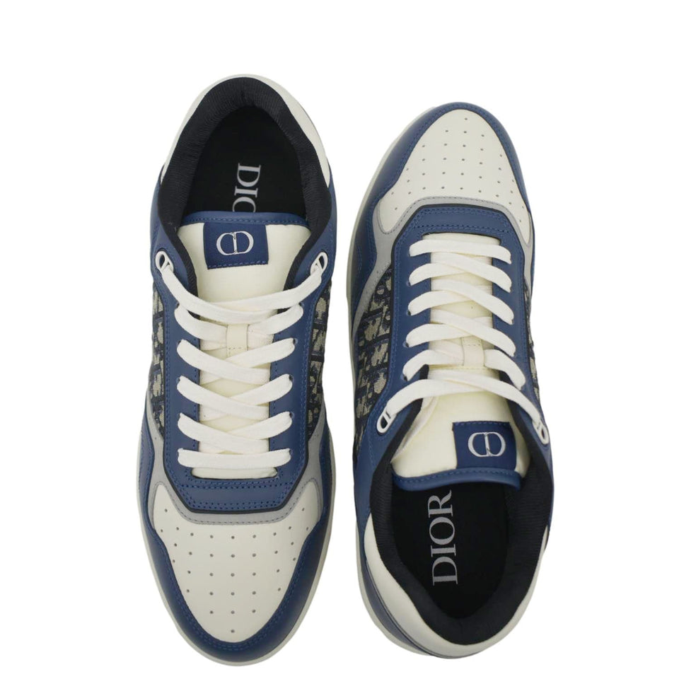 Christian Dior Low-Top Oblique Jacquard Sneaker Grey