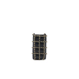 Chanel Gold Clutch O Chain Phone Holder Crossbody Bag